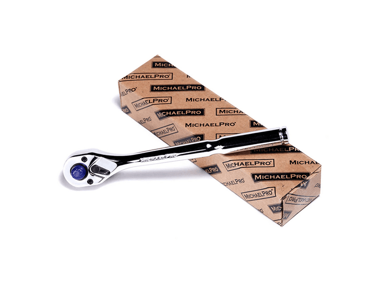 MichaelPro 3/8in Drive Ratchet w/LED Flashlight - Image 1