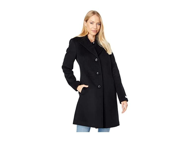 Calvin Klein Men Classic Single Breasted Wool Coat - Image 1