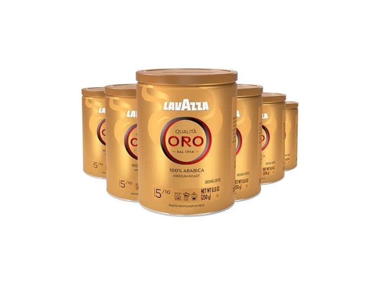 Lavazza Qualita Oro Ground Coffee, Medium Roast - Image 1