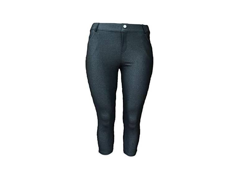 Yelete Women (XL) Classic Solid Capri 817jn251p - Image 1