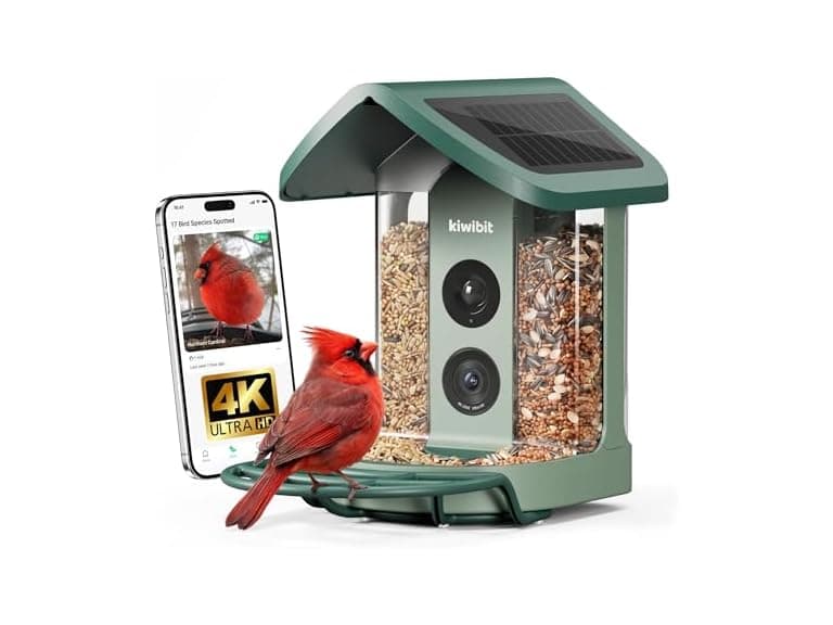 Kiwibit Solar Smart Bird Feeder - Image 1