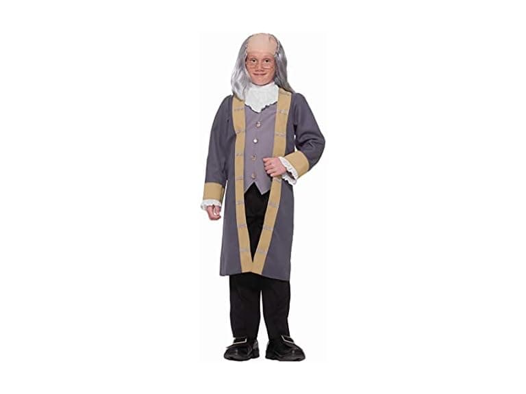 Rubies Benjamin Franklin Costume for Kids (M) - Image 1