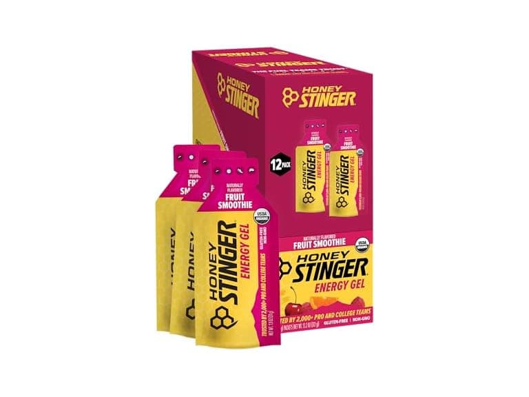 12PK Honey Stinger Organic Fruit Smoothie Energy Gel - Image 1
