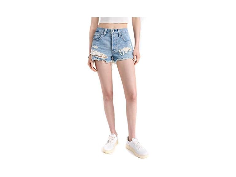 Levi's Women (24) 501 Original Shorts - Image 1