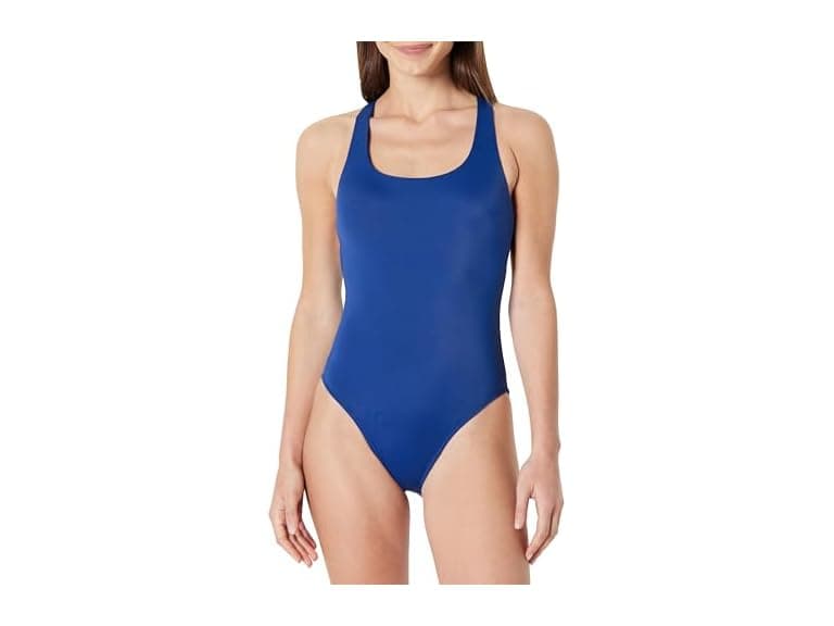Amazon Essentials Women Criss-cross Back Swimsuit - Image 1