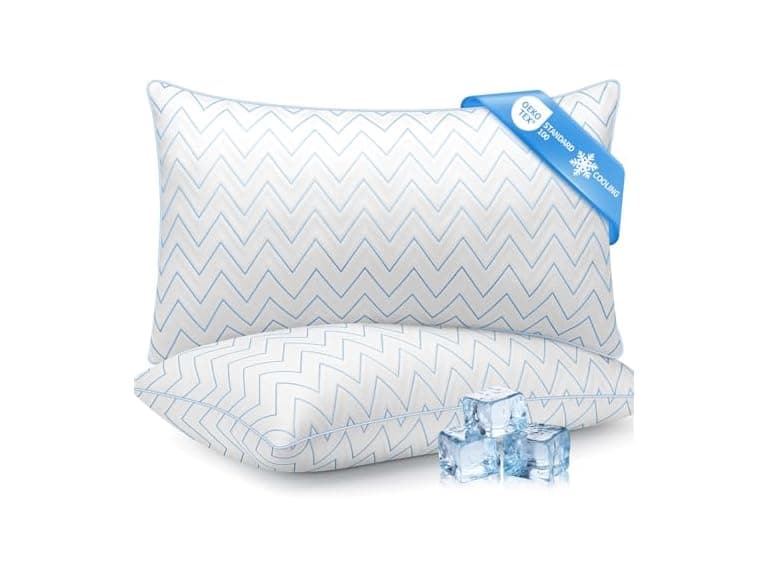 DIORIS Cooling Pillows Queen Set of 2 - Image 1