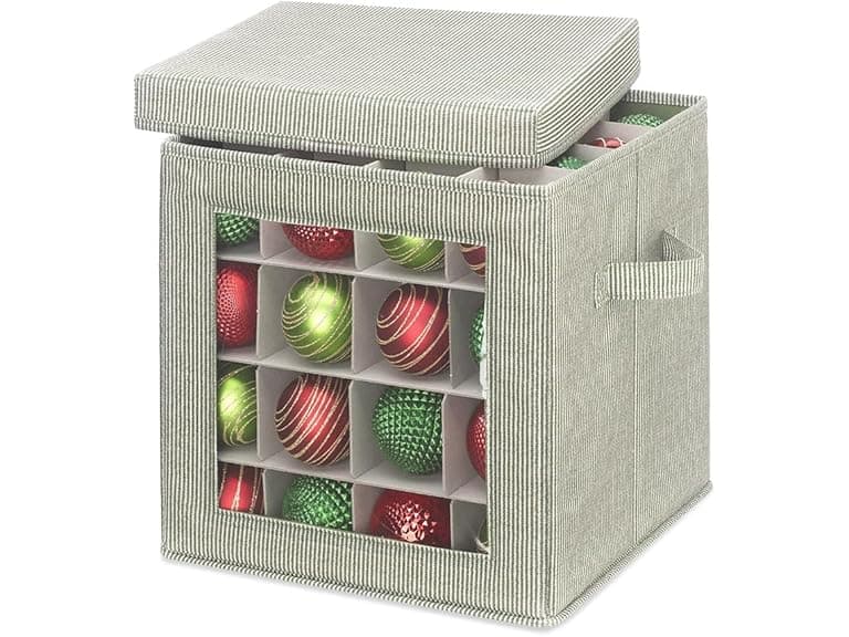 Whitmor Christmas & Holiday Ornament Storage Box - Image 1