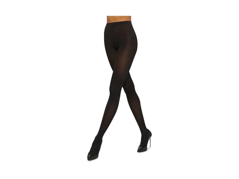 Wolford (M) Satin Opaque Denier Sheer Tights - Image 1