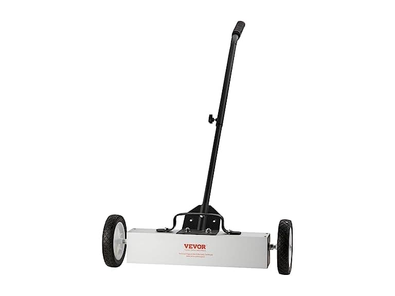45Lbs Rolling Magnetic Sweeper with Wheels - Image 1