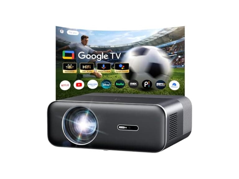 Boldever 4K Google TV Smart Projector - Image 1