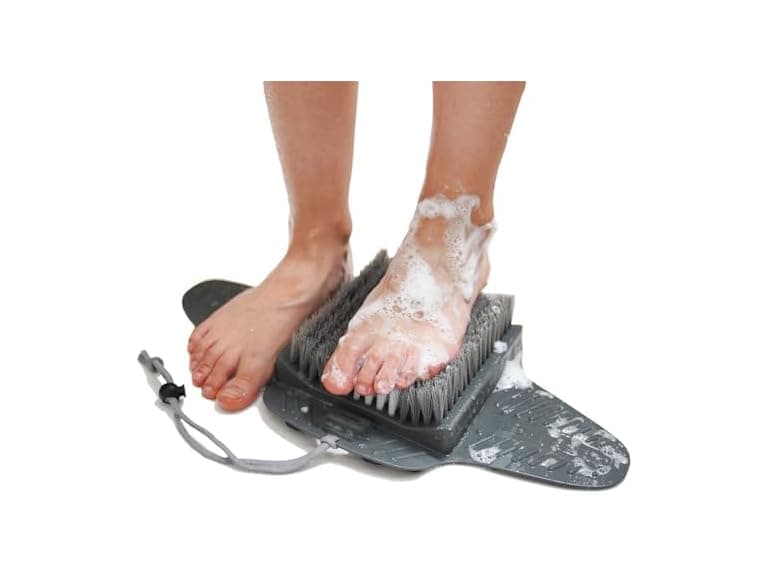 Efforest Shower Foot Scrubber Mat w/ Pumice - Image 1