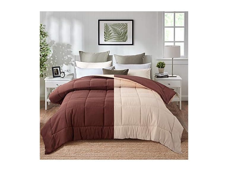 EVOLIVE Microfiber Reversible Comforter - Image 1