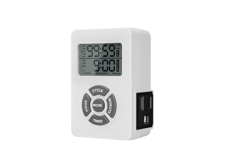 BN-LINK Digital Outlet Timer with Interval Repeat Cycle Indoor - Image 1