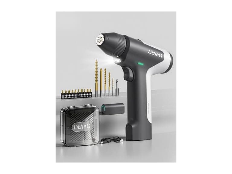 Litheli 4V Cordless Drill & Screwdriver - Image 1