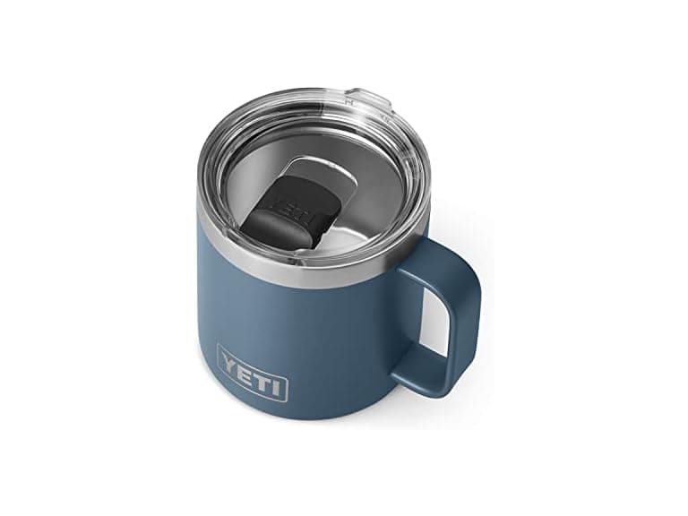 YETI Stainless Steel Rambler Drinking Cup, 14oz, Nordic Blue - Image 1