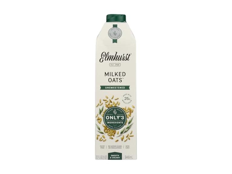 1CT Elmhurst, Milk Oat Unsweetened, 32 Fl Oz - Image 1