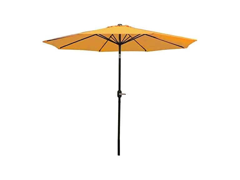 Sunnydaze Gold 9' Patio Umbrella - Image 1