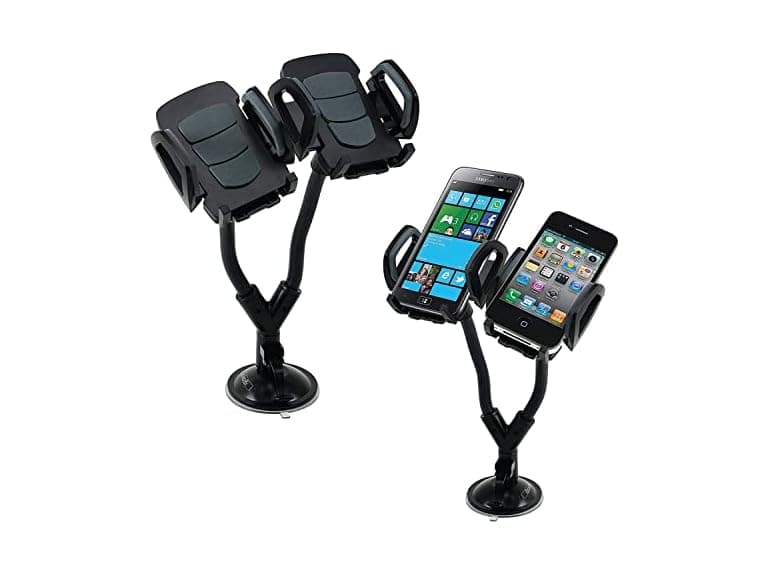 iBasics IB-DCM-11284 Heavy Duty Dual Car Mount 1pk - Image 1