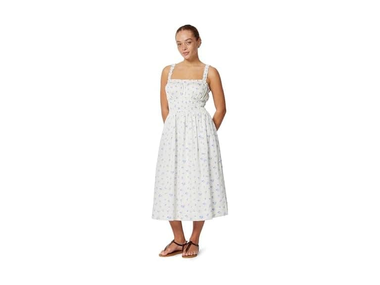 Amazon Essentials Women Woven Cotton Sateen Dress - Image 1
