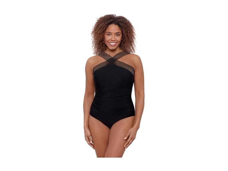 Aqua Green Women Full Coverage Novelty Swimsuit - Image 1