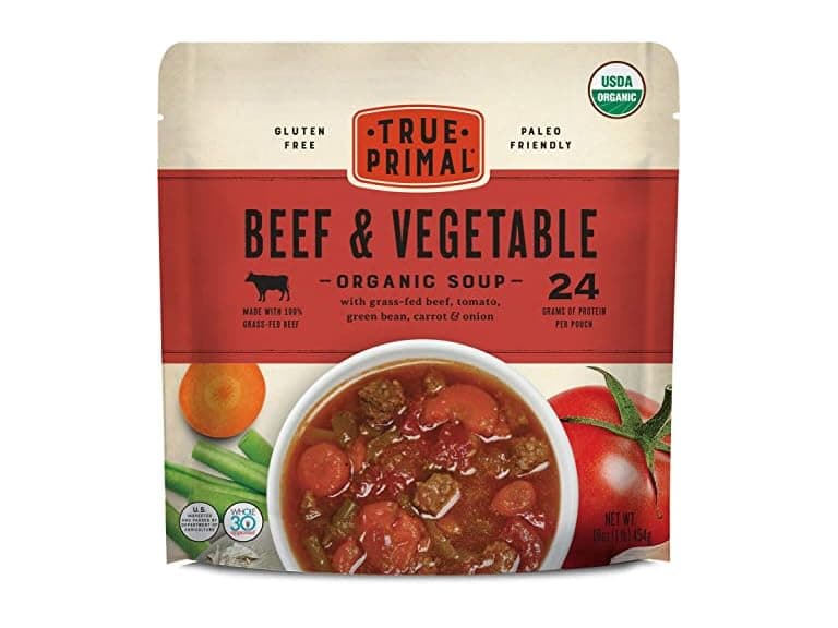 True Primal Beef & Vegetable Organic Soup, 8PK - Image 1