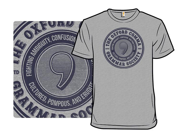 The Oxford Comma Grammar Society Remix - Image 1