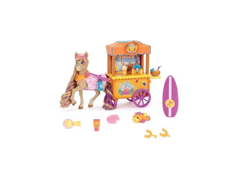 Wild Manes Horse Toys – Bailey’s Surf & Snacks Playset - Image 1
