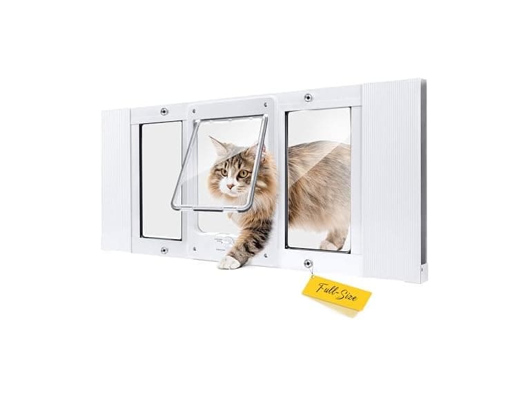 Full-Size 32"-36" Window Pet Door - Image 1