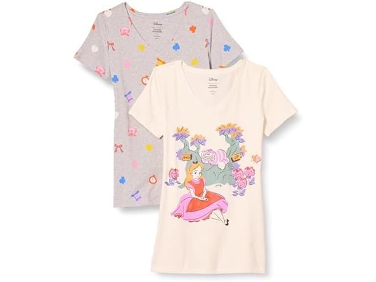 Amazon Essentials Women Classic-fit V-neck T-shirt - Image 1