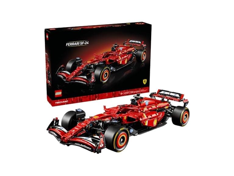 LEGO Technic Ferrari SF-24 F1 Model Car Kit - Image 1