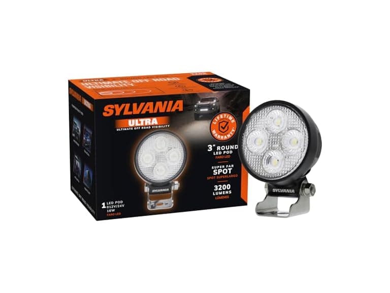 SYLVANIA Ultra 3 Inch LED Pod Round - - Image 1