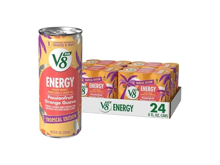 24PK V8 +Energy Passionfruit Orange Guava Juice - Image 1