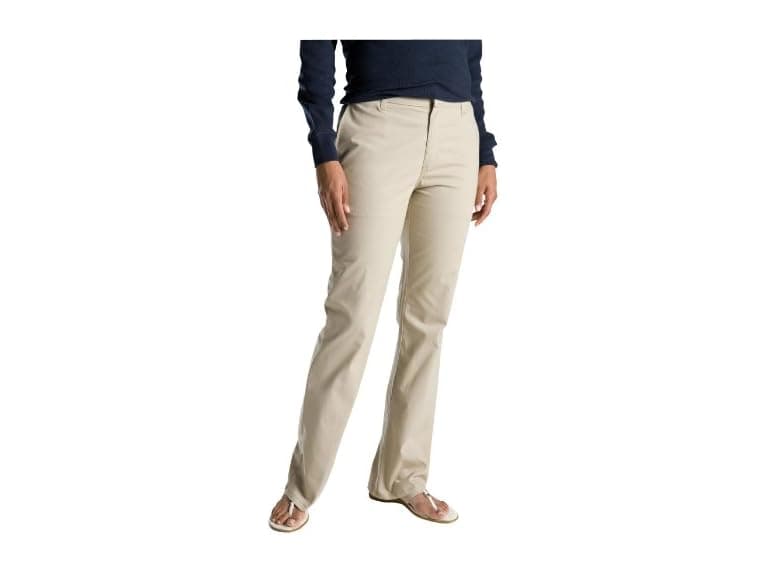 Dickies Women (16 Long) Flat Front Stretch Pant - Image 1