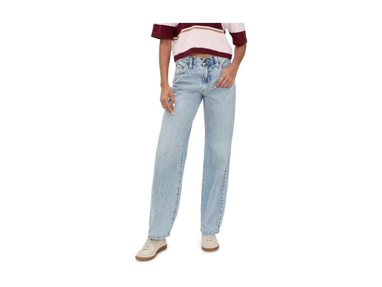 Levi's Women's Baggy Dad Jeans, Fan - Image 1