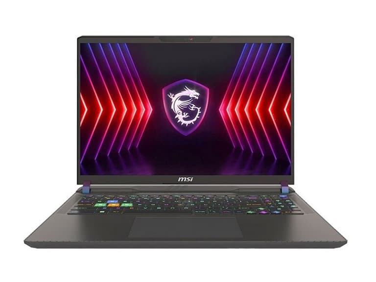 MSI Vector 16 inch QHD+ AMD Ryzen 9 Gaming Laptop - Image 1