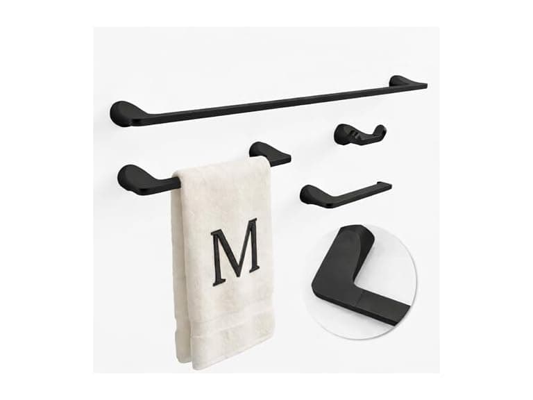 Mega Handles Bathroom Towel Holder Set - Image 1