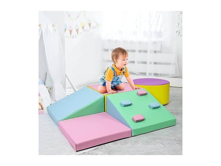 StarlightStroll Foam Climbing Blocks for Toddlers 5PCS - Image 1