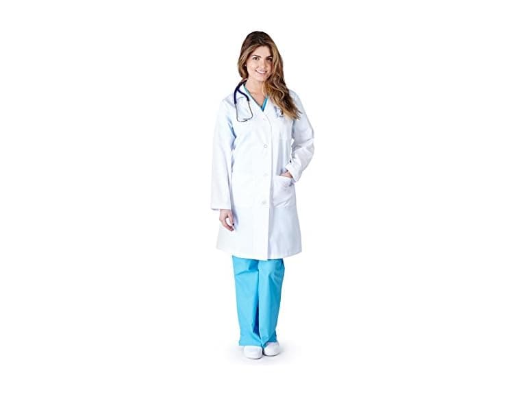 Natural Uniforms Women (5XL) Inch Lab Coat - Image 1