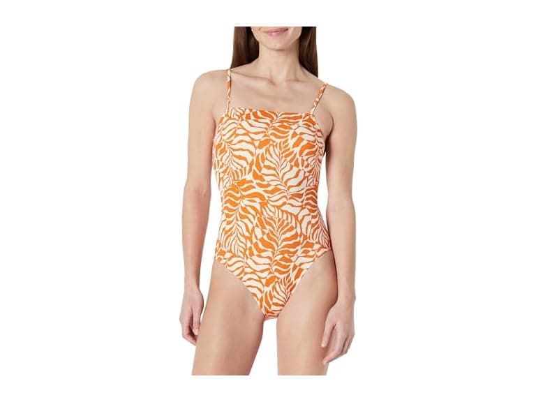 Amazon Essentials Women Squareneck Swimsuit - Image 1