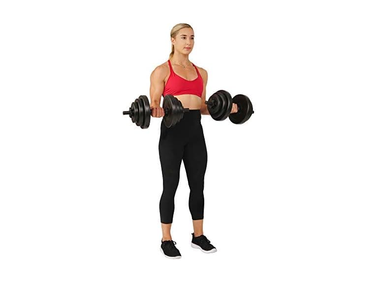 Sunny Health & Fitness Exercise Vinyl 40 Lb Set - Image 1