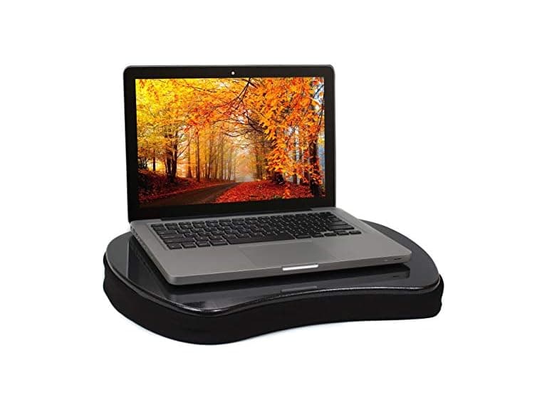 Sofia + Sam Mini Memory Foam Lap Desk Color: Black - Image 1