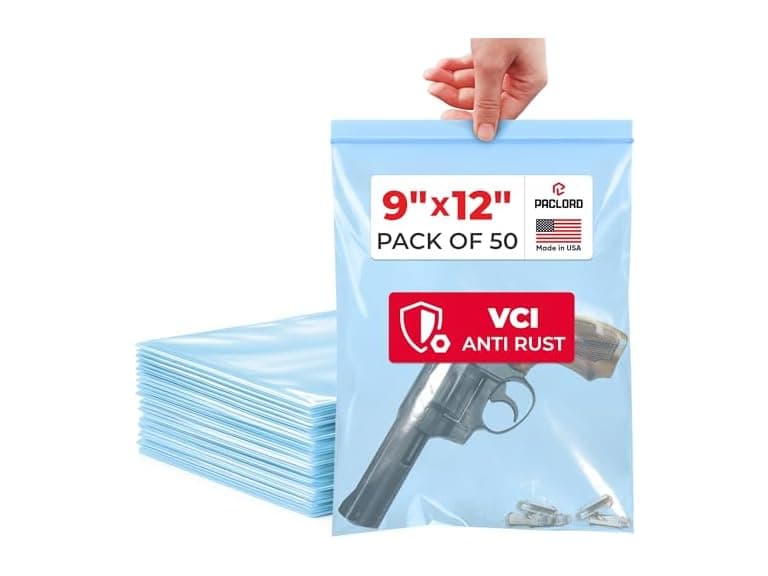VCI Reclosable Poly Bags 9" x 12", Pack of 50 - Image 1