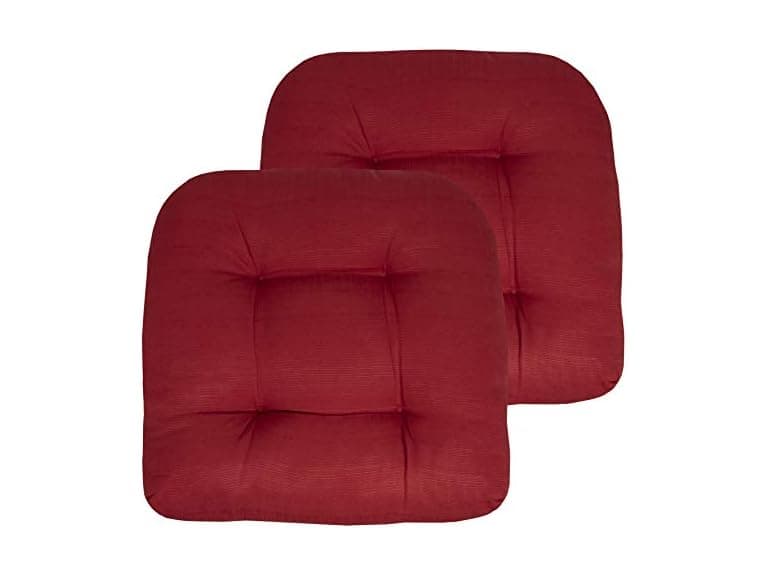 Reversible Solid Patio Seat Cushion Set - Image 1