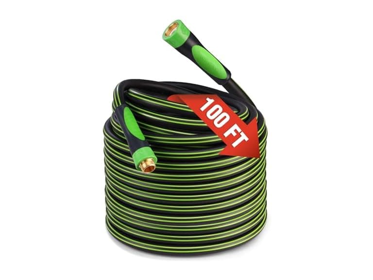 WORKPRO Garden Hose 5/8 in.x 100ft Pink (Open Box) - Image 1