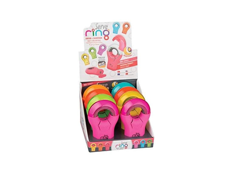 Serve Ring Eraser & Sharpener - Image 1