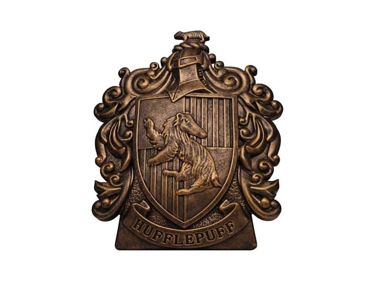 Harry Potter Hufflepuff Crest Logo Coin Bank - Image 1