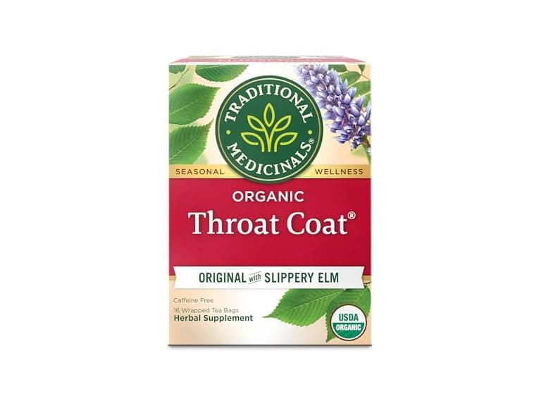 16CT Traditional Medicinals Organic, Throat Coat Tea - Image 1