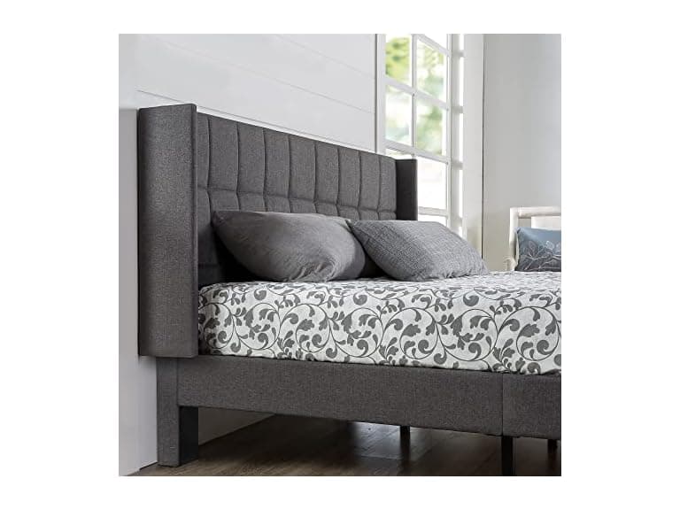 Zinus Dori Upholstered Platform Bed Frame - Image 1