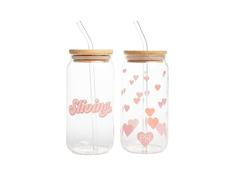 Paris Hilton Glass Tumblers Set - Image 1