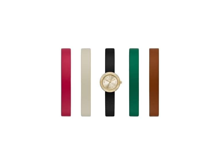 Folio Ladies' Three-Hand Black Strap Watch - Image 1